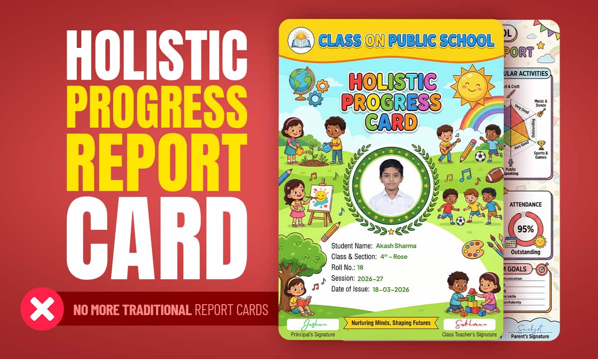 holistic progress report card for cbse schools in india: nep 2020 aligned automatic report card software